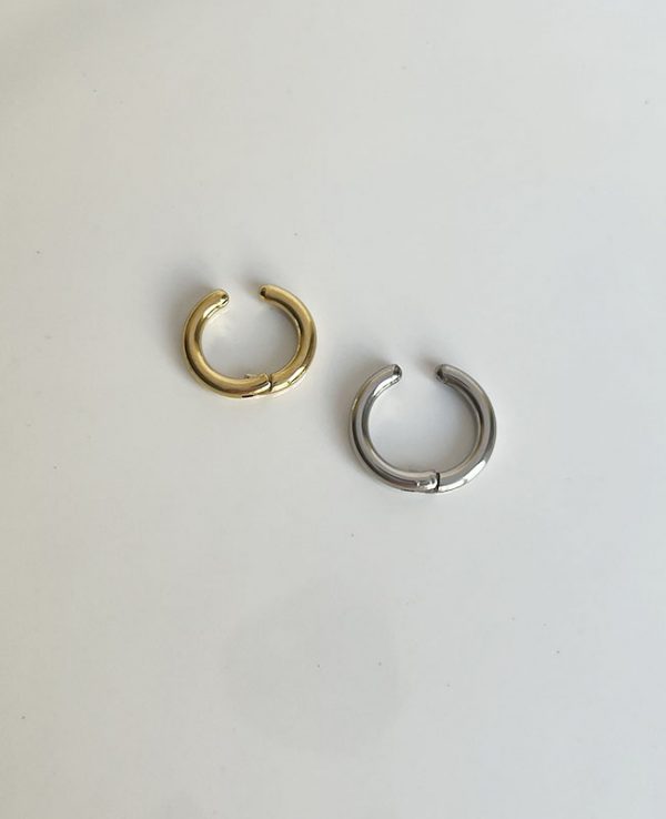 Çelik Kıstırmalı Küpe - Ear Cuff