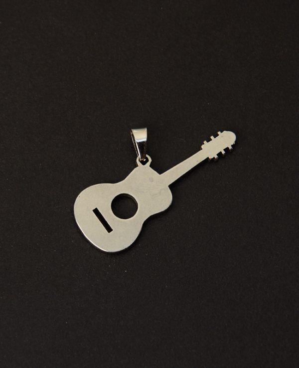 Çelik Klasik Gitar Kolye Ucu