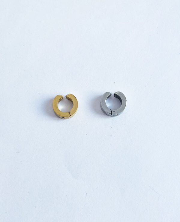 Çelik Köşeli Ear Cuff